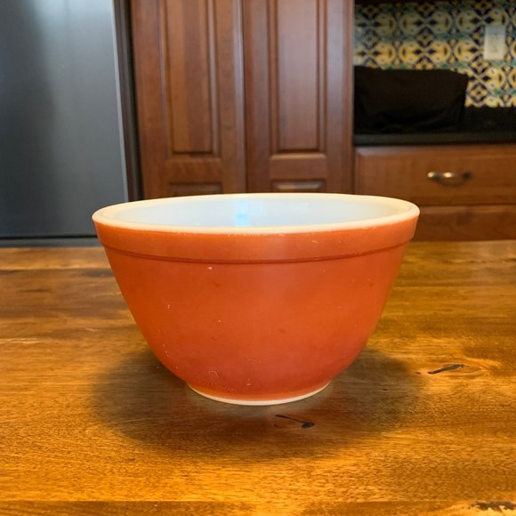 Pyrex Other - Vintage 1970s HTF Pyrex Earth Tones 400 CRS Burnt Orange/Rust 401-1 1/2 Pt Bowl